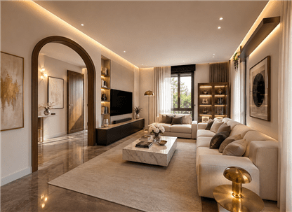 Render - ipotesi di arredo